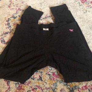 Black cotton leggings